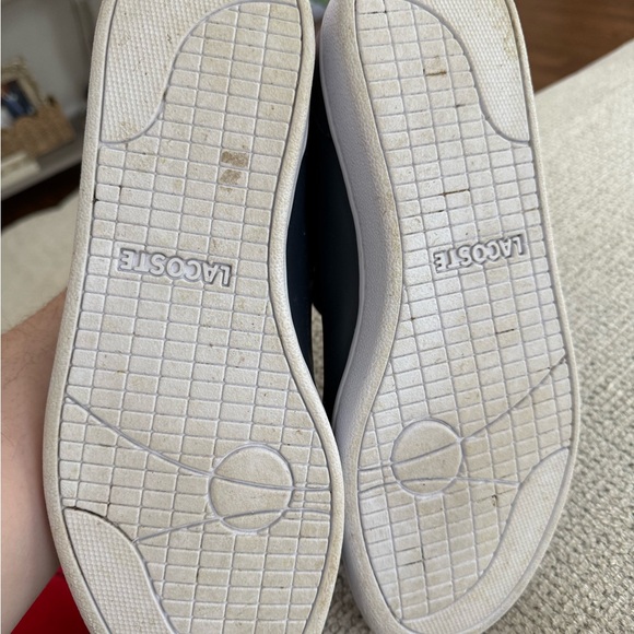 Lacoste Dark Gray and Blue High-Tops - Picture 4 of 8